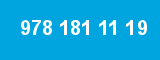 978 181 11 19